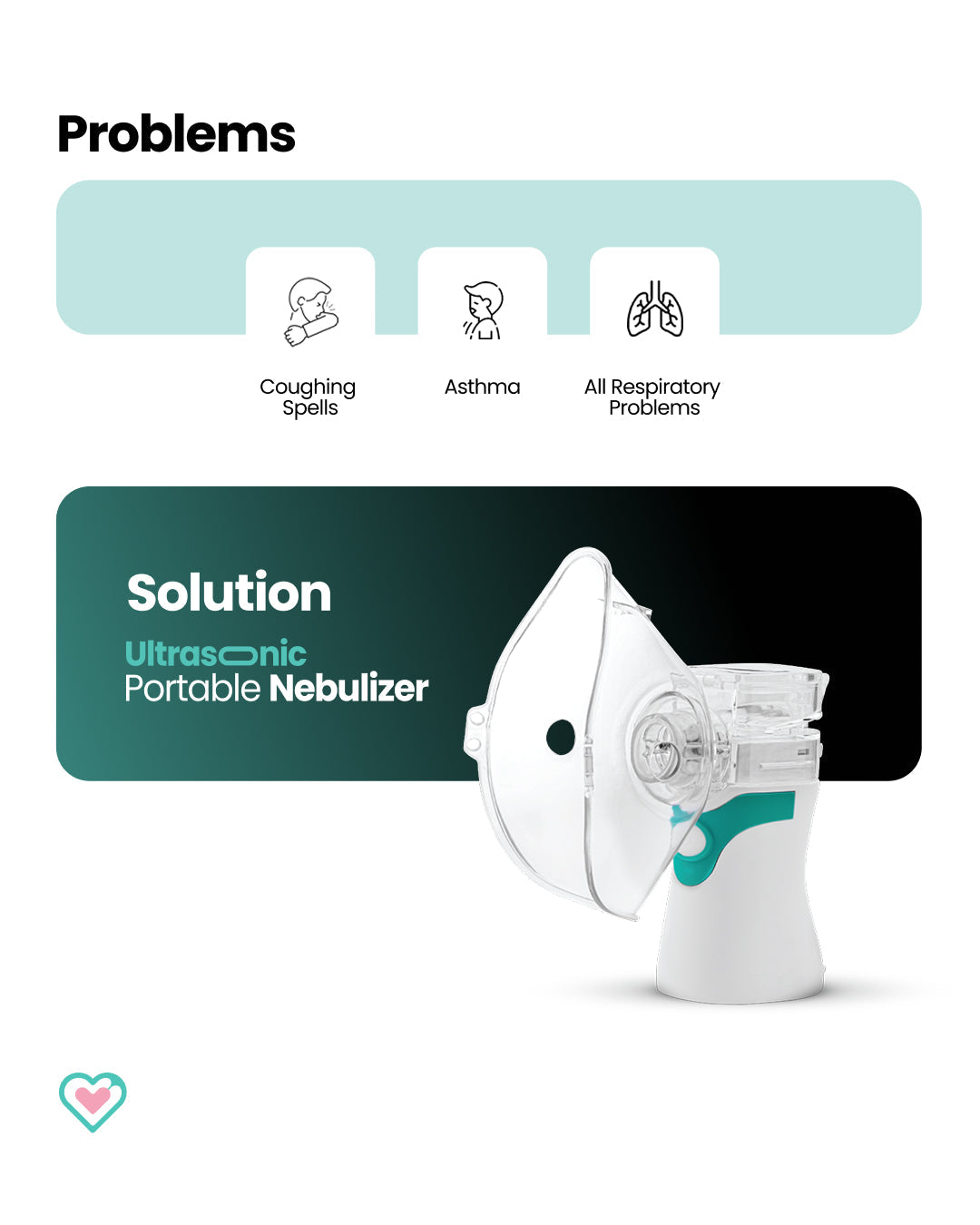 Ornavo Rechargeable Portable Mesh Nebulizer - Efficient Respiratory Relief Anywhere, Anytime